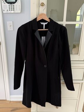 BCBGMaxAzria Black Mini Blazer Dress